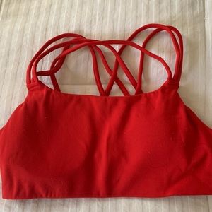 Athleta sports bra size S worn once!
